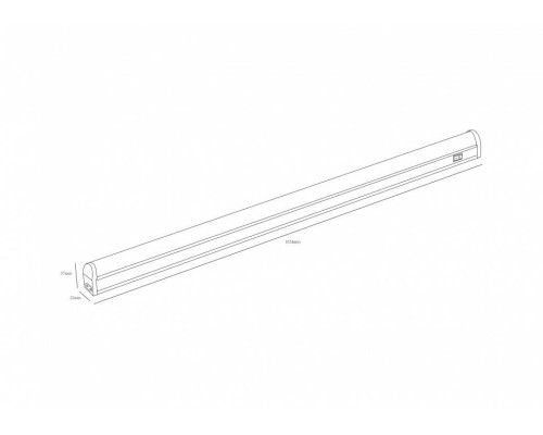 Накладной светильник Эра  LLED-01-14W-6500-W