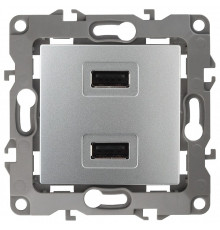 Розетка USB, без рамки Эра Эра 12 12-4110-03