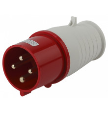 Вилка прямая 3P+PE Эра  V-32-3P-PE-IP44