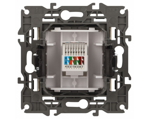 Розетка Ethernet RJ-45 без рамки Эра Эра Elegance 14-3107-02