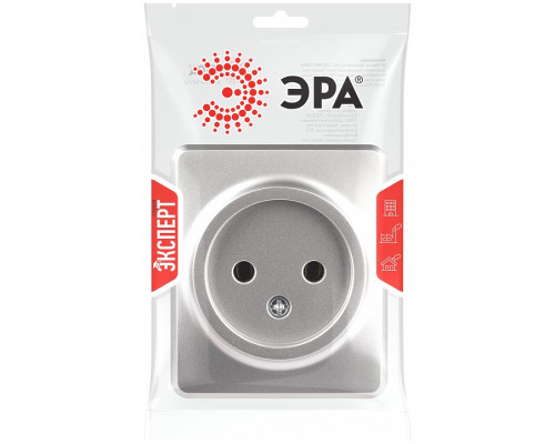 Розетка без заземления Эра Эра Эксперт 11-2201-03