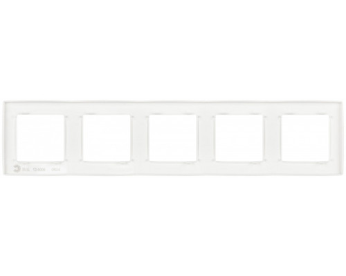 Рамка на 5 постов Эра Эра 12 12-5005-01М
