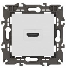 Розетка акустическая без рамки Эра Эра Elegance 14-3114-01М