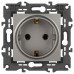Розетка с заземлением, без рамки Эра Эра Elegance 14-2101-16