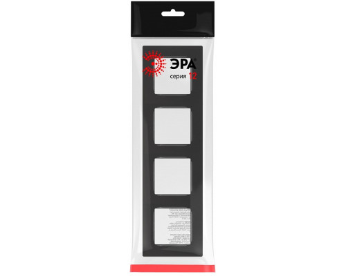 Рамка на 4 поста Эра Эра 12 12-5204-06