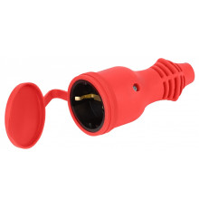 Розетка с заземлением Эра  RX11-R-IP44