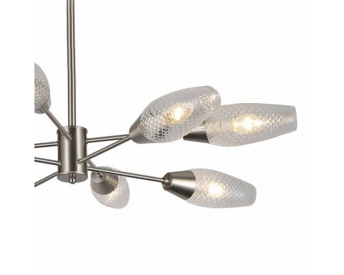 Люстра на штанге Escada Desire 10165/8PL Nickel