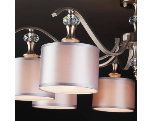 Люстра на штанге Eurosvet Ofelia 60070/8 сатин-никель 60070/8