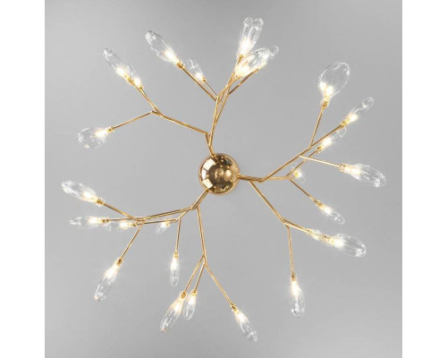 Подвесная люстра Bogates Lamella золото 564