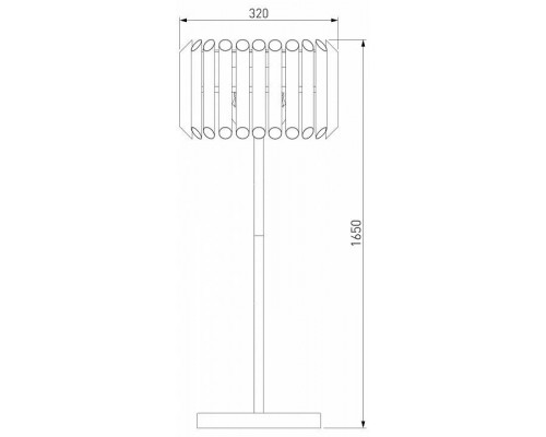 Торшер Bogate's Castellie 01106/4