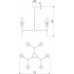 Люстра на штанге Eurosvet Prism 60143/6 хром