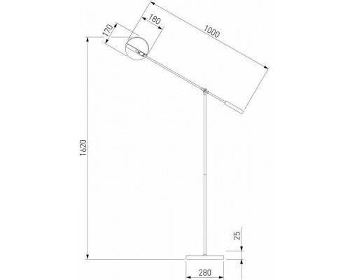 Торшер Eurosvet Grazia a062041