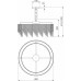 Подвесная люстра Eurosvet Blitz 60159 хром/ прозрачный хрусталь Strotskis