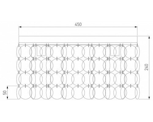 Подвесная люстра Eurosvet Sandra 60084/5
