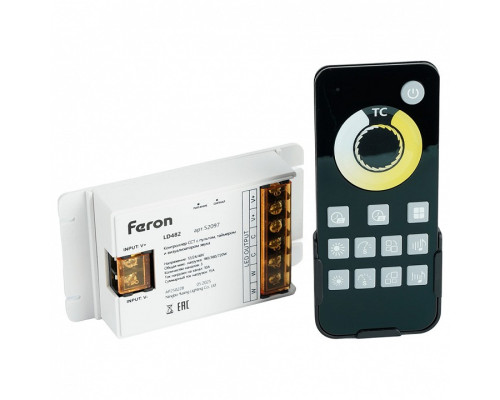Контроллер с пультом ДУ Feron LD482 52097