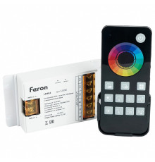 Контроллер-регулятор цвета RGB с пультом ДУ Feron LD483 52098