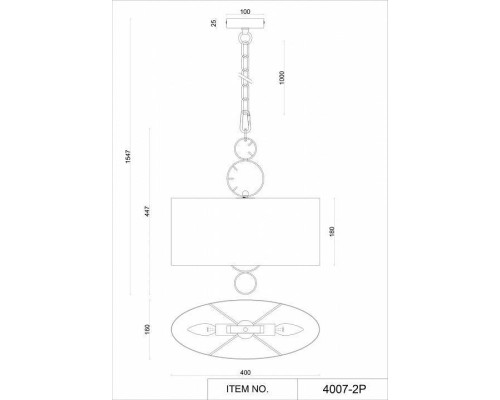 Подвесной светильник Favourite Ferrous 4007-2P