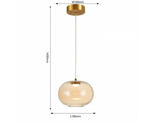 Подвесной светильник Favourite Cattivo 4451-1P