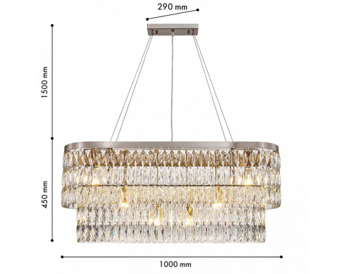 Подвесная люстра Favourite Magnitudo 4715-12U