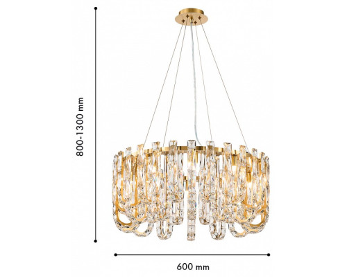 Подвесная люстра Favourite Infinity 4721-14P