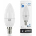 Лампа светодиодная Gauss Elementary Свеча E14 12 Вт 6500 K 33132