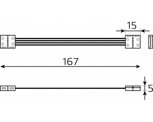 Соединитель лент гибкий Gauss Basic BT434