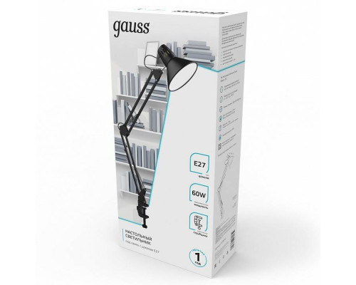 Настольная лампа офисная Gauss GT001 GT0012