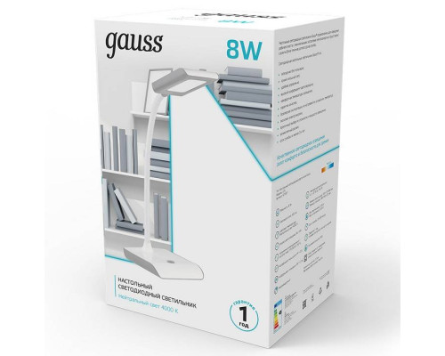 Настольная лампа офисная Gauss GT101 GT1011