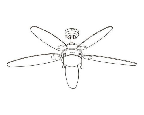 Светильник с вентилятором Globo Azura 308