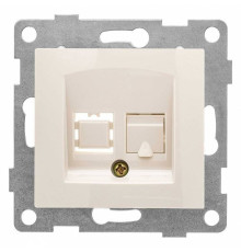 Розетка Ethernet RJ-45 без рамки Gusi Electric BRAVO С10К1-003