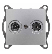 ТВ-розетка и SAT-розетка оконечная без рамки Gusi Electric BRAVO С10TS1-004