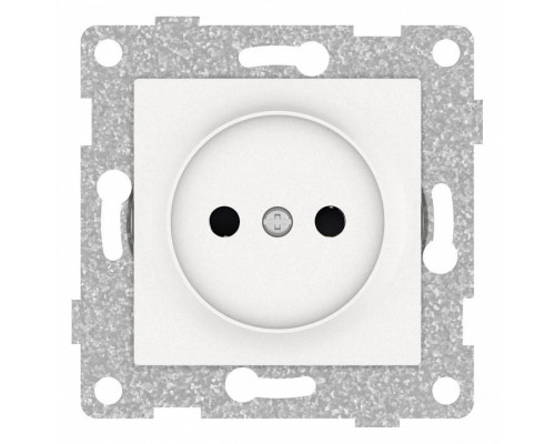 Розетка без заземления и со шторкой, без рамки Gusi Electric UGRA С11Р2-028