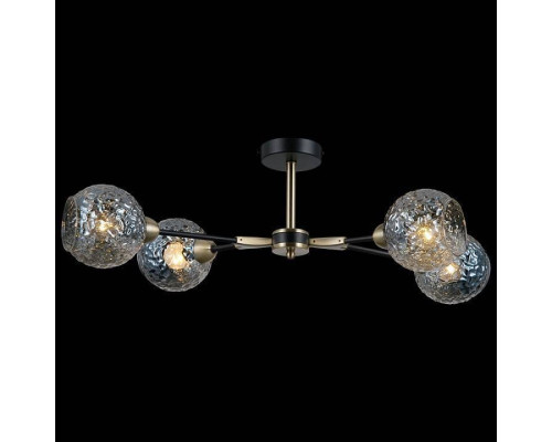 Люстра на штанге ILLUMICO  IL0253-4CSQ-79 BK AB