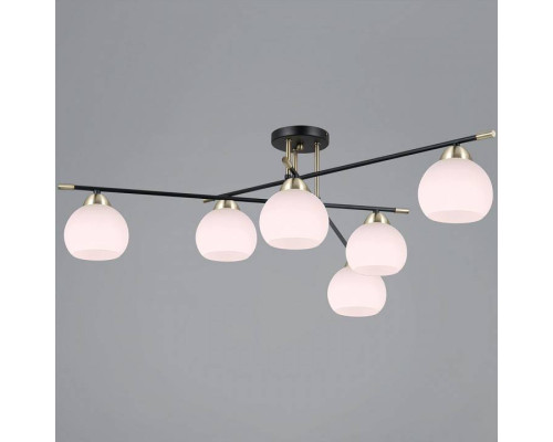 Потолочная люстра ILLUMICO LIBRA IL0446-6CSQ-24 BK AB LIBRA