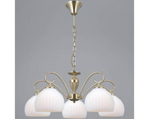 Подвесная люстра ILLUMICO CAPELLA IL0695-5PSQ-24 AB CAPELLA