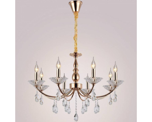 Подвесная люстра ILLUMICO IL1242-8PPA-29 GD