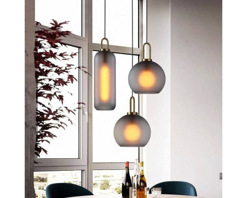 Подвесной светильник Imperiumloft Gauss Серый GAUSS01