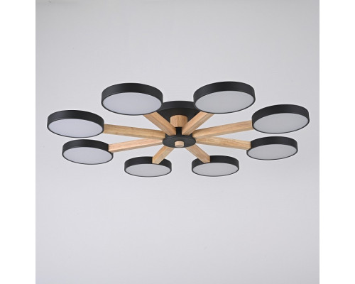 Люстра на штанге Imperiumloft TURNA Black TURNA01