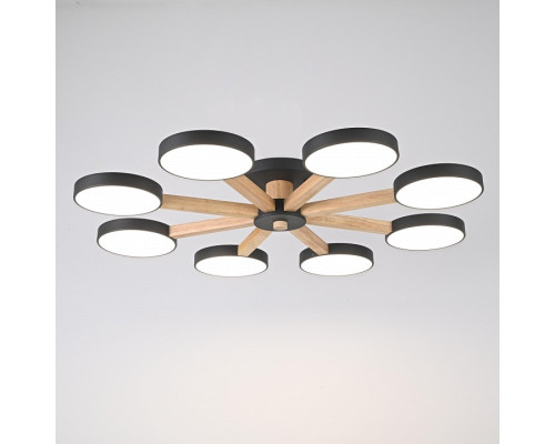 Люстра на штанге Imperiumloft TURNA Black TURNA01