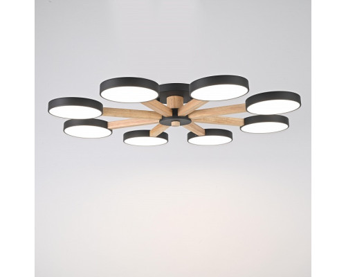 Люстра на штанге Imperiumloft TURNA Black TURNA01