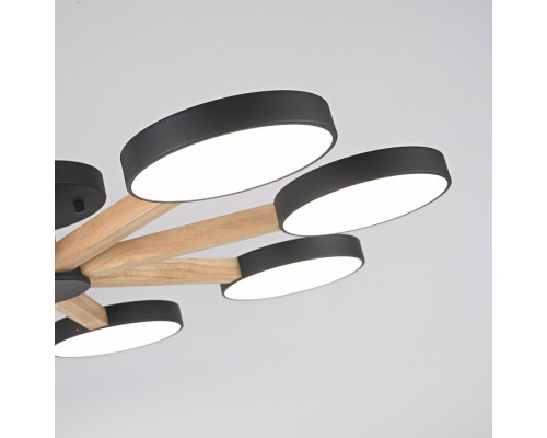 Люстра на штанге Imperiumloft TURNA Black TURNA01