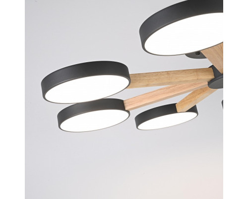 Люстра на штанге Imperiumloft TURNA Black TURNA01