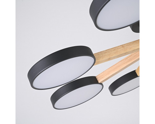 Люстра на штанге Imperiumloft TURNA Black TURNA01