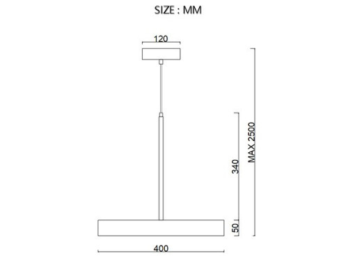 Подвесной светильник Imperiumloft TURNA Pink TURNA-ONE01