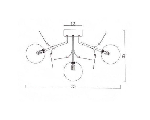 Потолочная люстра Imperiumloft MATISSE MATISSE-C01