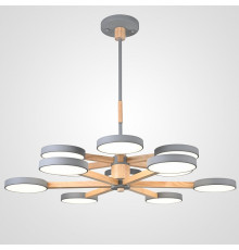 Люстра на штанге Imperiumloft TURNA Gray TURNA-DBL01