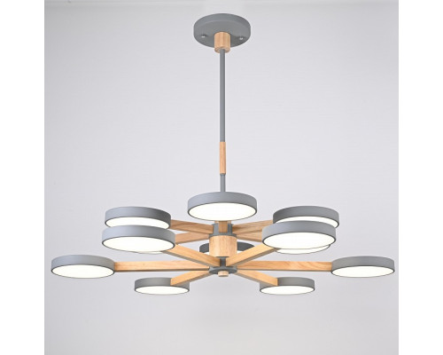 Люстра на штанге Imperiumloft TURNA Gray TURNA-DBL01