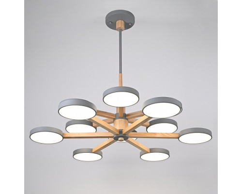 Люстра на штанге Imperiumloft TURNA Gray TURNA-DBL01