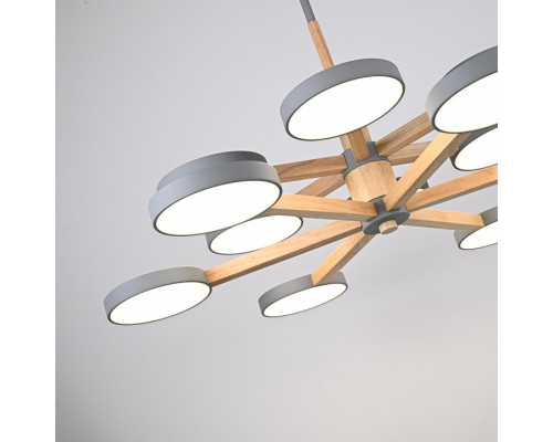 Люстра на штанге Imperiumloft TURNA Gray TURNA-DBL01