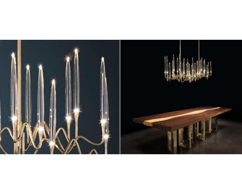 Люстра на штанге Imperiumloft  Pezzo01